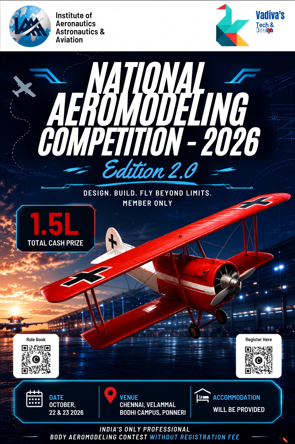 National Aeromodeling Competition 2026 — Edition 2.0